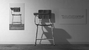A synthetic photography of One and three chairs.jpg
