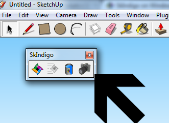 SkIndigo tool bar