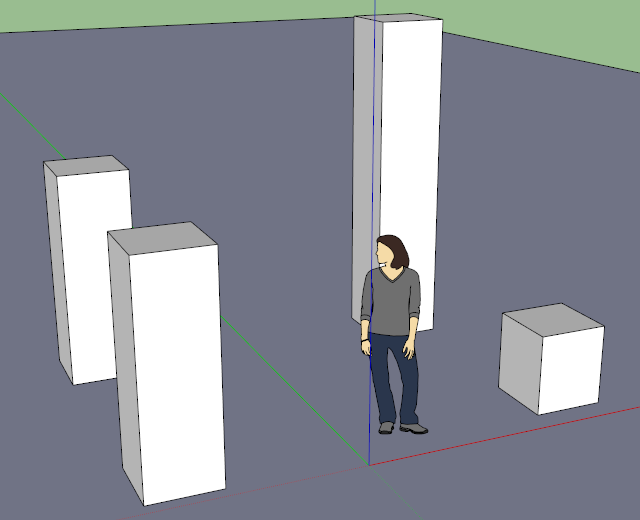 Default (perspective) camera projection